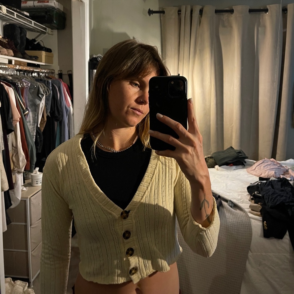 Cropped Cardigan